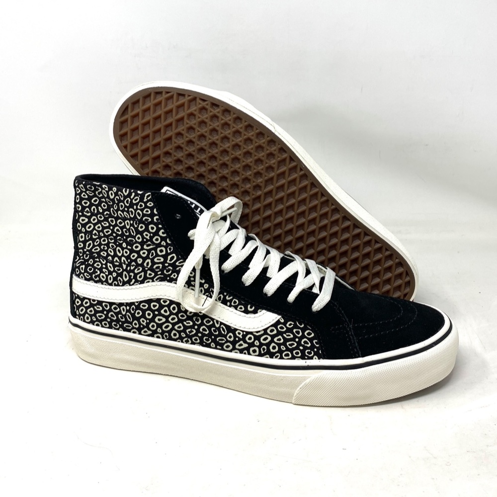 VANS Sk8-Hi Decon Sneakers Canvas Suede Black For Men Skate Shoes VN0A4BX64WM - Picture 7 of 10